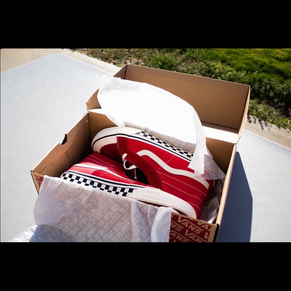 Vans Sk8Hi 138 Decon “redmarshmallow”